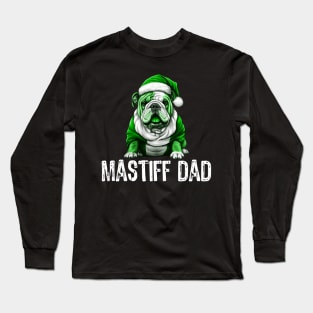 mastiff dad xmas gift Long Sleeve T-Shirt